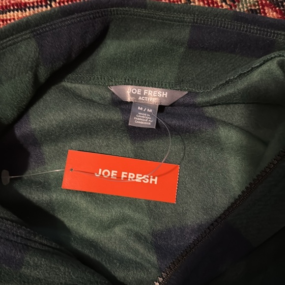 Joe Fresh Plaid Fleece NWT - Picture 4 of 7